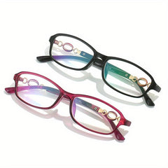 Prescription Square Frame Reading Glasses for Men and Women