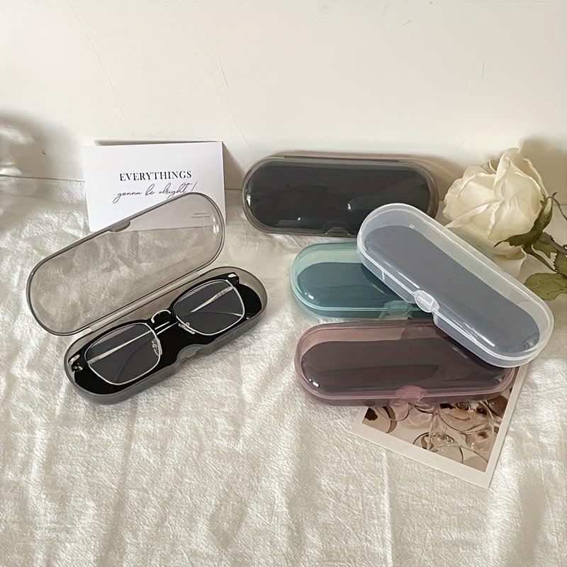 Transparent Frame Glasses Box Portable Lightweight Sunglasses Box