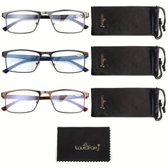 Single Pack Glasses PCQKBU Plastic Metal Brown Gray