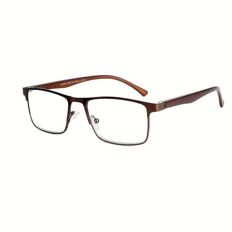 Single Pack Glasses PCQKBU Plastic Metal Brown Gray
