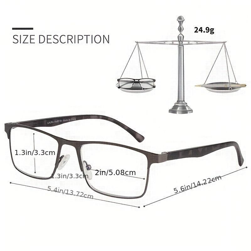 Single Pack Glasses PCQKBU Plastic Metal Brown Gray