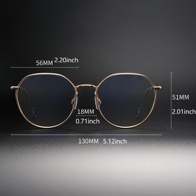 Anti Light Glasses Unisex Slingshot Flat Glasses 450nm Block Rate 32