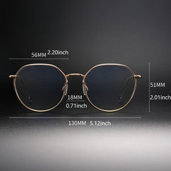 Anti Light Glasses Unisex Slingshot Flat Glasses 450nm Block Rate 32