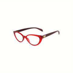 Women's Rhinestone Cat Eye Reading Glasses with Light Blocking