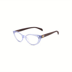 Women's Rhinestone Cat Eye Reading Glasses with Light Blocking
