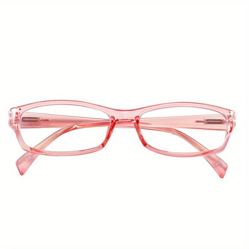 Stylish Light-Blocking Reading Glasses with Spring Hinge