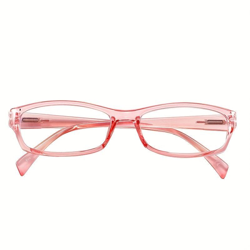 Stylish Light-Blocking Reading Glasses with Spring Hinge