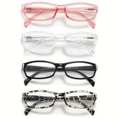 Stylish Light-Blocking Reading Glasses with Spring Hinge