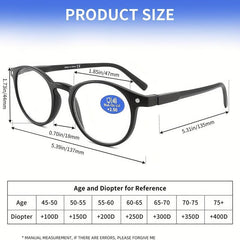 Light Blocking Glasses Rectangular Frame Computer Eyeglasses