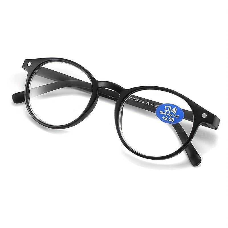 Light Blocking Glasses Rectangular Frame Computer Eyeglasses