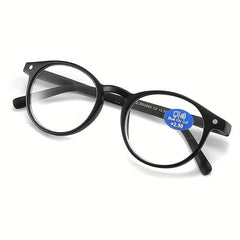 Light Blocking Glasses Rectangular Frame Computer Eyeglasses