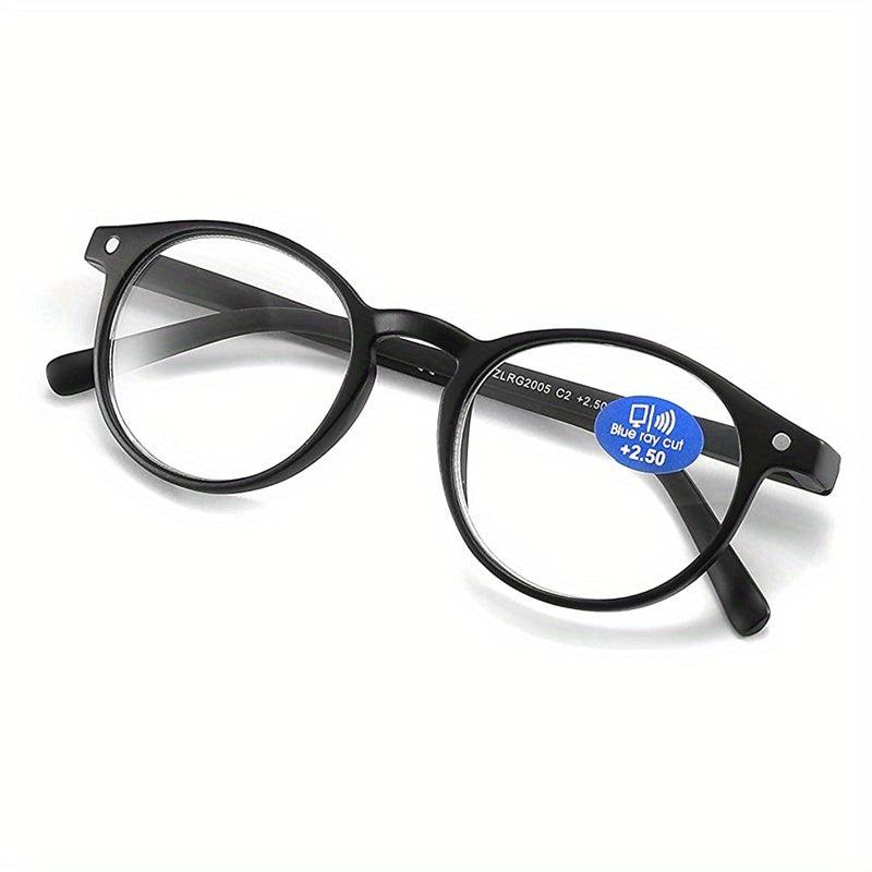 Light Blocking Glasses Rectangular Frame Computer Eyeglasses