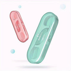 Dental Floss Picks Dispenser Storage Box