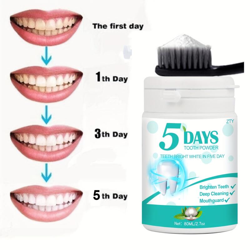 Teeth Whitening Powder Teeth Polishing Deep Cleaning Powder