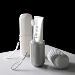 1pc Portable Toothbrush Storage Container Box Gargle Cup