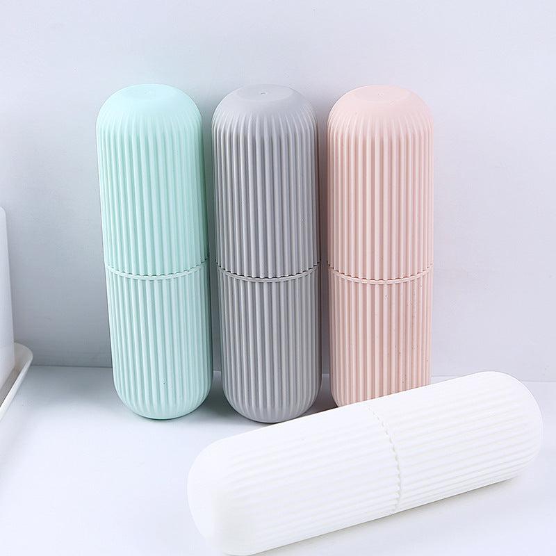 1pc Portable Toothbrush Storage Container Box Gargle Cup