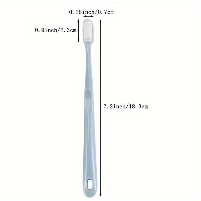 3pcs Soft Manual Toothbrushes for Sensitive Teeth Gums