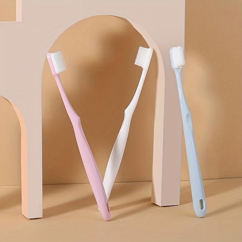 3pcs Soft Manual Toothbrushes for Sensitive Teeth Gums