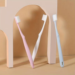 3pcs Soft Manual Toothbrushes for Sensitive Teeth Gums