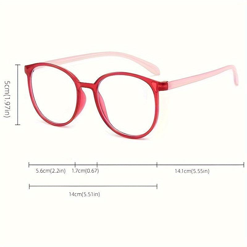 Translucent Reading Glasses Men Women Against Light