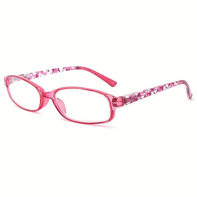 Women's Light Blocking Reading Glasses with Pattern Print