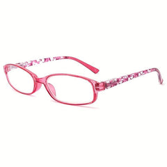Women's Light Blocking Reading Glasses with Pattern Print