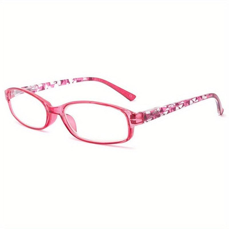 Women's Light Blocking Reading Glasses with Pattern Print