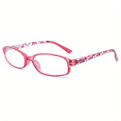 Women's Light Blocking Reading Glasses with Pattern Print
