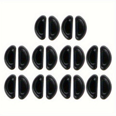 10Pairs Non-slip D-shaped Silicone Glasses Nose Pads