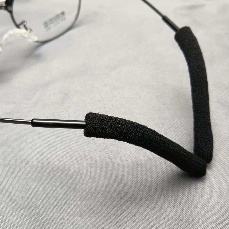 Soft Knitting Fabric Eyeglasses Foot Cover Temple Tips Sleeve Retainer