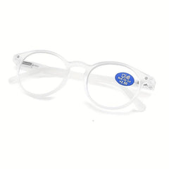 Light Blocking Glasses Rectangular Frame Computer Eyeglasses