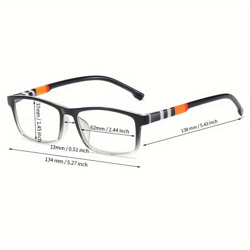 Anti Light Frame Reading Glasses Unisex Funky Style