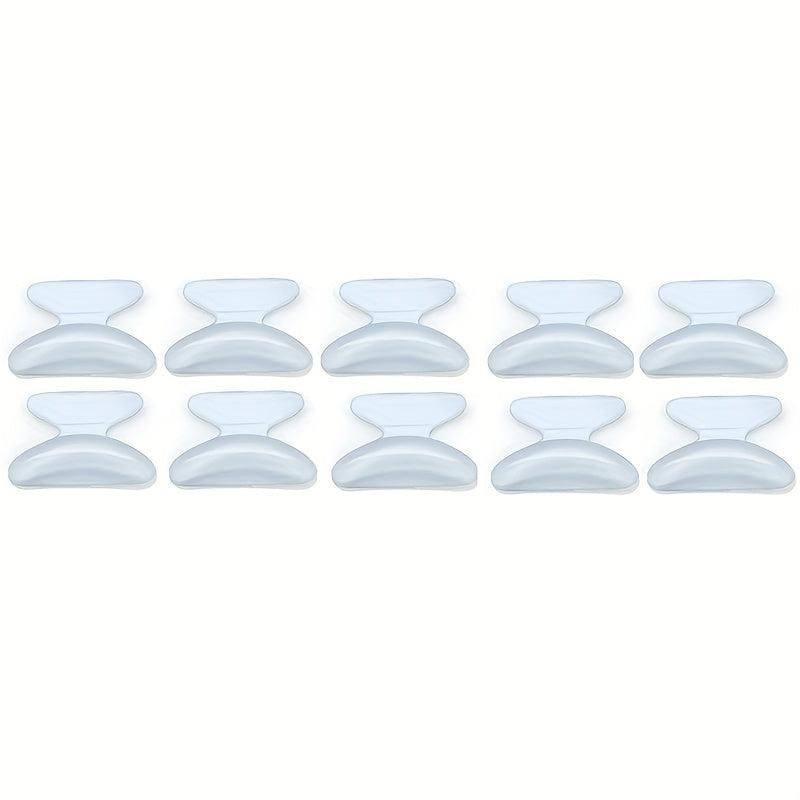 5Pairs Clear Eyeglass Nose Pads Anti-slip Silicone Glasses Sunglass