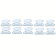 5Pairs Clear Eyeglass Nose Pads Anti-slip Silicone Glasses Sunglass