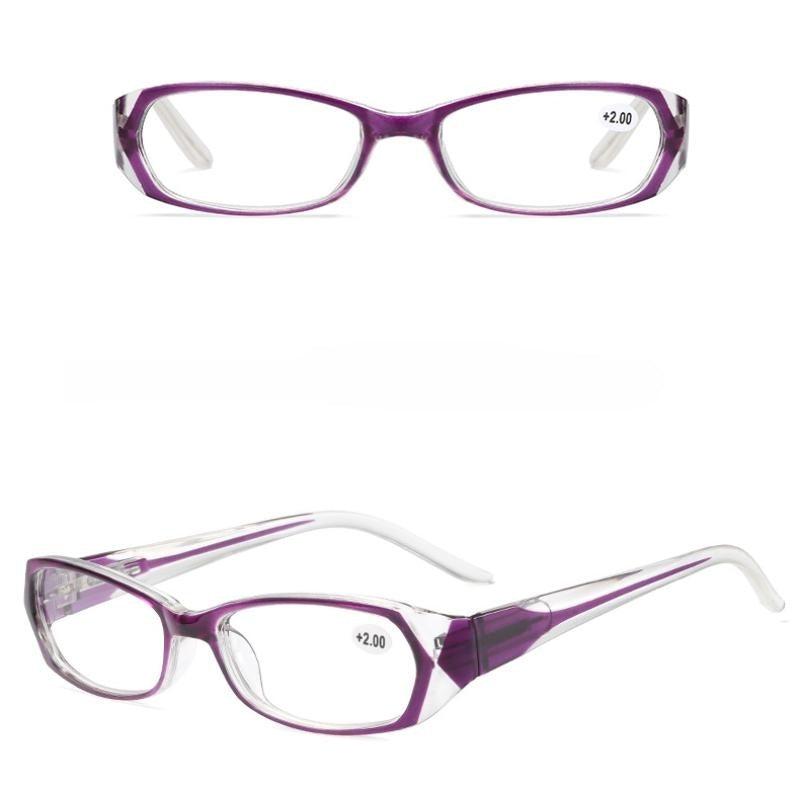 Retro Ultra Light Women Reading Glasses Anti Light Presbyopia Hyperopia Glasses