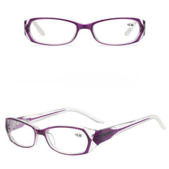 Retro Ultra Light Women Reading Glasses Anti Light Presbyopia Hyperopia Glasses