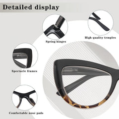 Cat Eye Light Blocking Glasses for Women