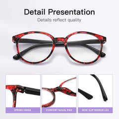 1 Pc Reading Glasses Spring Hinge Stylish Reader For Men And Women