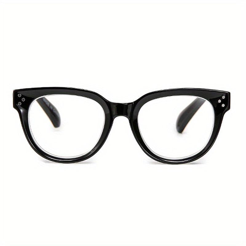Retro Oversized Spring Hinge Reading Glasses For Women Men Large Lens Readers