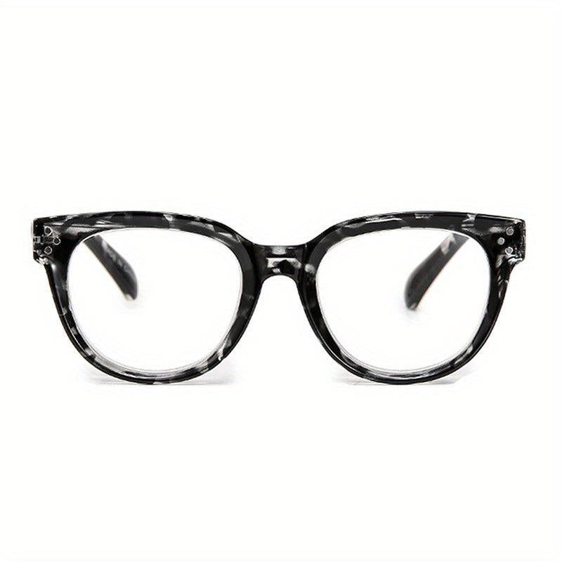 Retro Oversized Spring Hinge Reading Glasses For Women Men Large Lens Readers