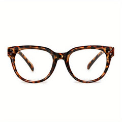 Retro Oversized Spring Hinge Reading Glasses For Women Men Large Lens Readers