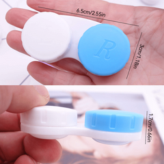 6 Pack Lens Case Lens Holder Box Storage Kit Assorted