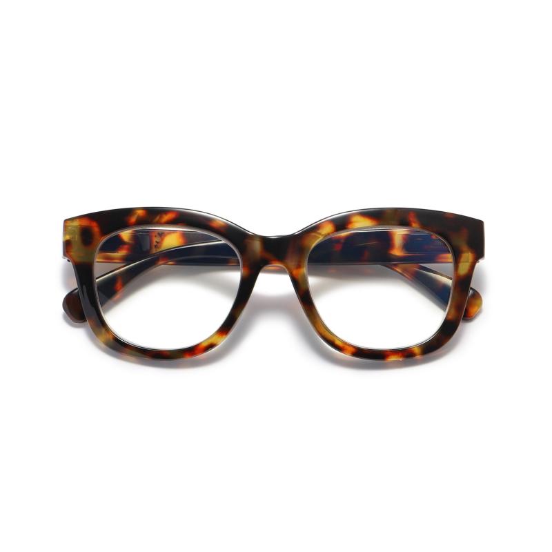 Oversized Reading Glasses Women Light Blocking Computer Spring Hinge Readers
