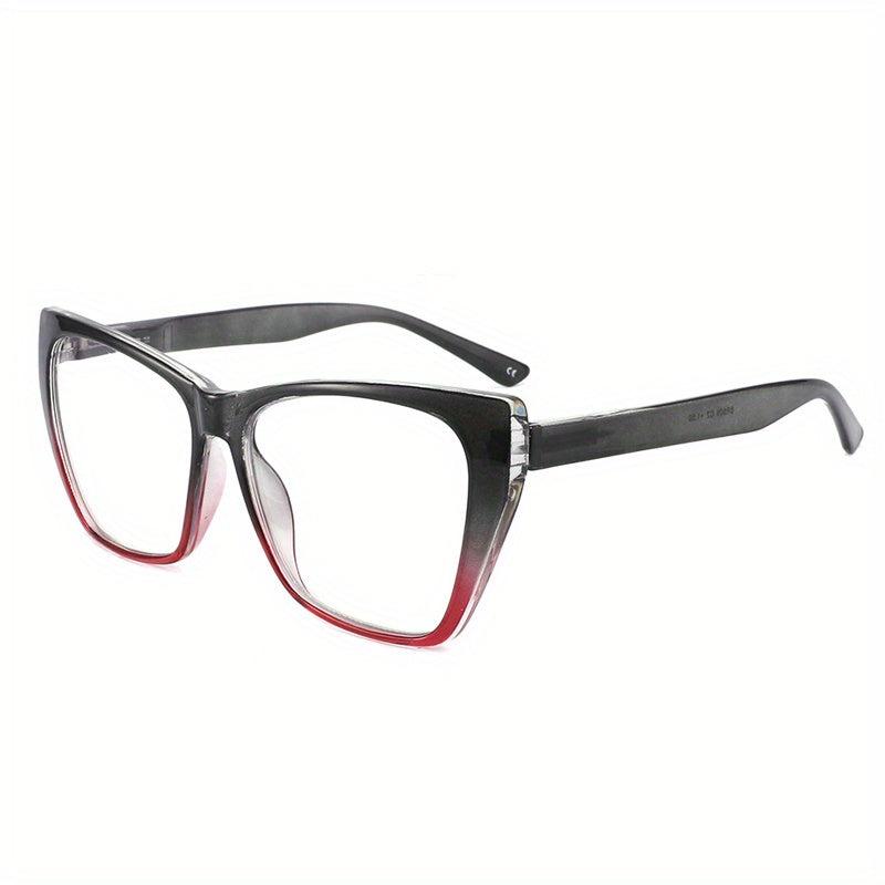 Cat Eye Reading Glasses for Women, Light Blocking Anti Glare UV Computer Glasses