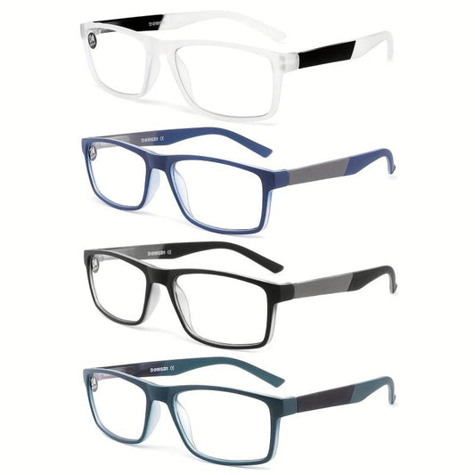 4pcs Blue Light Blocking Readers Anti Glare UV Ray Filter Glasses