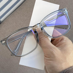 Clear Lens Light Blocking Glasses for Eye Fatigue & UV Glare
