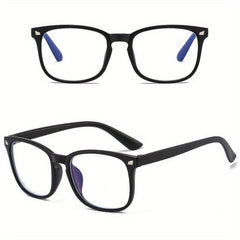 Clear Lens Light Blocking Glasses for Eye Fatigue & UV Glare