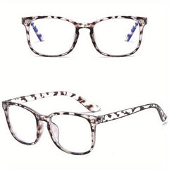 Clear Lens Light Blocking Glasses for Eye Fatigue & UV Glare