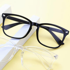 Clear Lens Light Blocking Glasses for Eye Fatigue & UV Glare