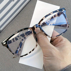 Clear Lens Light Blocking Glasses for Eye Fatigue & UV Glare
